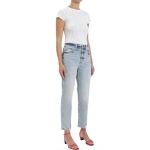 NEW DAZE straight up high rise jean in light blue NWT Size 27 Jeans